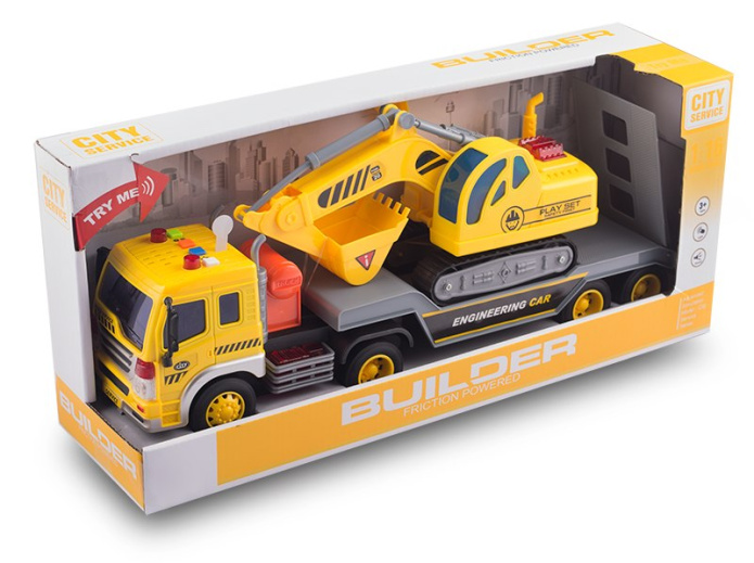 zabawka dla dziecka - samochód ciężarówka, laweta